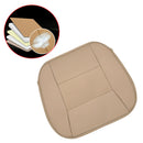 Universal Beige PU leather Deluxe Car Front Seat Cover Breathable Seat Cushion