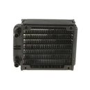 80mm Radiator Aluminum 8 Pipe Straight Treaded+40mm Water Block For Computer
