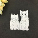 Greeting Cards Metal Cutting Dies DIY Scrapbooking/Photo Album Decor Cats