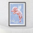 5D DIY Full Drill Diamond Painting Pig Embroidery Mosaic Craft Kits Decor