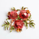 Pack of 5pcs Crystal Pomegranate Headpiece Headwear DIY Accessories