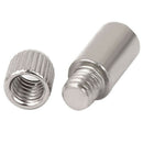 Wood Glass Cabinet Shelf 8mm Dia Support Holder Pins 5PCS Z6E8