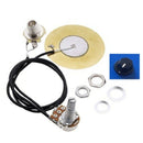 27MM Guitar Pickup Piezo Transducer Prewired Amplifier With 6.35MM Output Jac C2