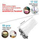 106 Pcs Candle Making Kit Scented Candles DIY Craft Tools Pouring Pot Wax Wicks
