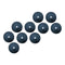 20pcs Non-Woven Fabric Mulch Rings Tree Shrubs Grass Barrier Mat 19.7''