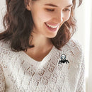 Creative Pin Brooches Cartoon Spider Badges Unisex Backpack Jacket Jewelry