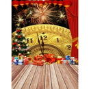 Christmas Clock 5D Diamond DIY Painting Home Decor Craft
