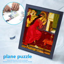 Drinking Lady 1000pcs DIY Paper Puzzles Jigsaw Educational Kids Adults Toys
