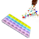 Pill Box Daily Medicine Storage Tablet Sorter Month Case Organizer Plastic Tool