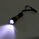 3W Mini Aluminum LED Flashlight Torch Waterproof Camping Sporting (Black)