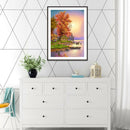 Scenery 5D DIY Full Round Drill Diamond Painting Cross Stitch Art (B851)