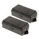 2pcs 7 way Trailer Wire Junction Box Car RV Inline Light Wirer Cord Plug