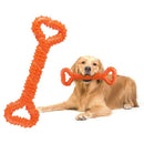 Durable Dog Chew Toys 13 Inch Bone Shape for Aggressive Chewers, Interactiv K2Y6
