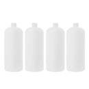 4pcs 1L Plastic Snow Foam Lance Sprayer Empty Bottles White