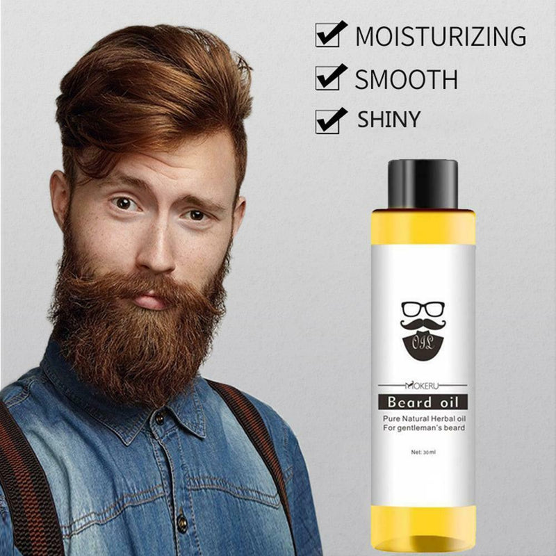 Beard Care Oil Nourish Softening Strong Beard Oil 30ML Beard Care Beard Care New