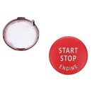 Start Stop Engine Button Switch Cover for X5 E70 X6 3 Series (Gloss Red)