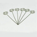 60 Pieces Metal Wires Memo Clip Note Card Holders Table Number Clip Photo S H6I8