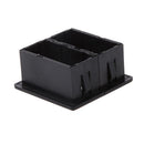 2xCar Boat Rocker Switch Panel Housing Holder Box Assembly ARB Type Black