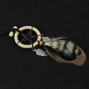 Retro Mini Star Feather Dream Catcher Car Pendant Home Wall Hanging Decor