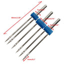 3pcs Twin Double Needle Size 2.0/90, 3.0/90, 4.0/90 Sewing Machine Needles LJAU