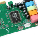 New PCI Express PCI-E 5.1 Ch 6 Channel Audio Digital Sound Card Support WINS Hn