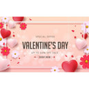 Love Heart Envelope Photography Background Wedding Backdrop for Valentines Day