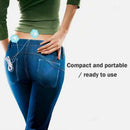 Portable Mini Pulse Body Massager Mobile Phone Control Body Electrode Pad