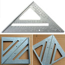 Rustproof Square Metal 90 Degrees Wear Resistant Durable Angle Triangle Ruler