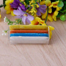 4pcs Tailor's Fabric Chalk Dressmaker Triangle Tailor Color Chalk Fabric 4 Y3B9