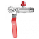 Double Valve 90 Degree Water Tap 1/2 inch Brass Faucet Home Outdoor Garden