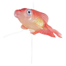 Aquarium Small Suction Cup Artificially Floating Goldfish Ornament Red O6T9