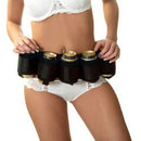 Beer Belt Holster/Drink Soda Can Bottle Pouch /6 Pack Holster,Blak Camoufla T6Z6