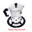 Simmer Ring Moka Pot Gas Stove Coffee Maker Shelf Aluminium Stovetop Reducer