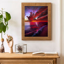 Full Round Drill Rhinestone Poster DIY Novelty Seaside 5D Diamond Painting