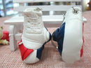 Simulation Boxing Gloves Keychain Pendant Sporting Gloves Keyring Gift Toys Gw