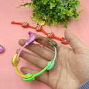 40pcs Cute Cable Organizer Earbud Cord USB Cable Winder DIY Wrist Bracelet A
