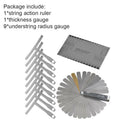 DIY Guitar Measuring Tool Set String Action Thickness Gauge Portable Luthier
