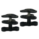 2x Scuba Diving Lights Clamp 3 Holes for Ãâ€ 25mm Ball for Light Arm System