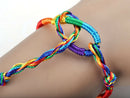 10Pcs String Lucky Friendship Braid Strand Colorful Wristband Bracelet Handmade