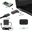 Type-c To 6.0*1.4mm Male Adapter Right Head W/PD Chip DC Interface Notebook