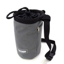 Climbing Chalk Bag Non-slip Adjustable Magnesium Powder Storage Pouch Grey