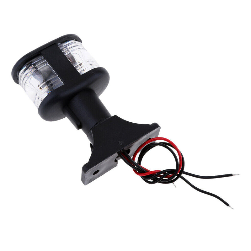 1 Piece 12V 360 Degree White LED Light Boat Bow Navigation Lamp Signal Light