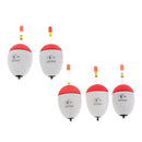 20pcs/lot Super Light EVA Foam Floats Bobbers Sea Rock Fishing Glowing Night