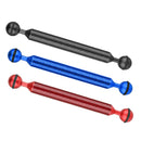 8" inch Double Ball Arm Segment for Diving Underwater Housing Arm System Black