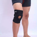 1pc Knee Support Elastic Brace Knee Pad Adjustable non-slip Sport Black Out E3A3