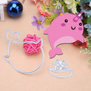 2pcs Metal Cutting Dies Stencils DIY Embossing for Scrapbooking Decor(A)