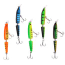 Fishing Lures Multi-Jointed  Minnow And Popper Diving Topwater Lure