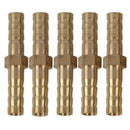 5pcs 6mm Inner Dia Air Gas Straight Hose Pipe Barb Coupler Connector B1Q6