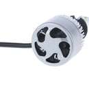 2x H3 285000LM 1950W LED Headlight Kit Hi/Lo Beam Bulb High Power 6000K 3C