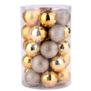 34Pcs Christmas Tree Ball Sets 6cm Christmas Decorations Wedding Party Orna